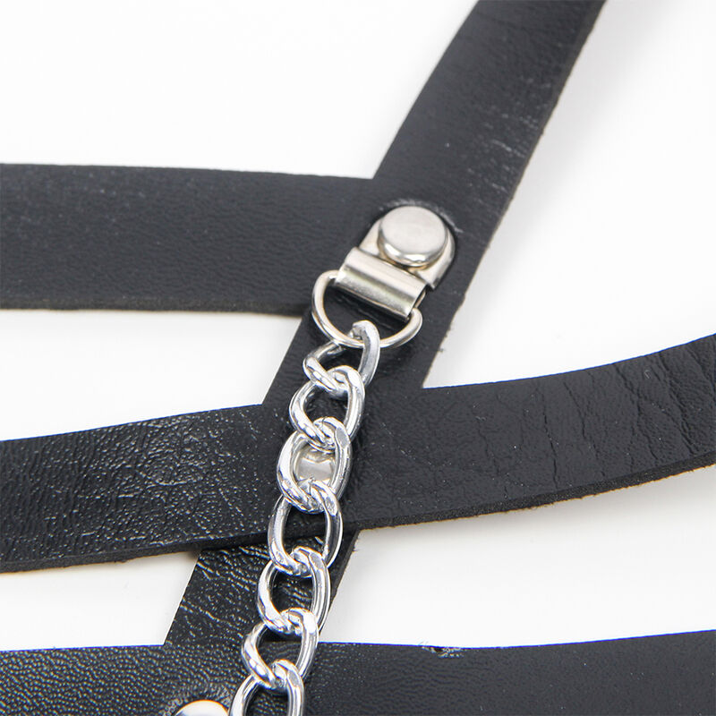 Harnais corset à chaînes détails taille unique — SUBBLIME FETISH