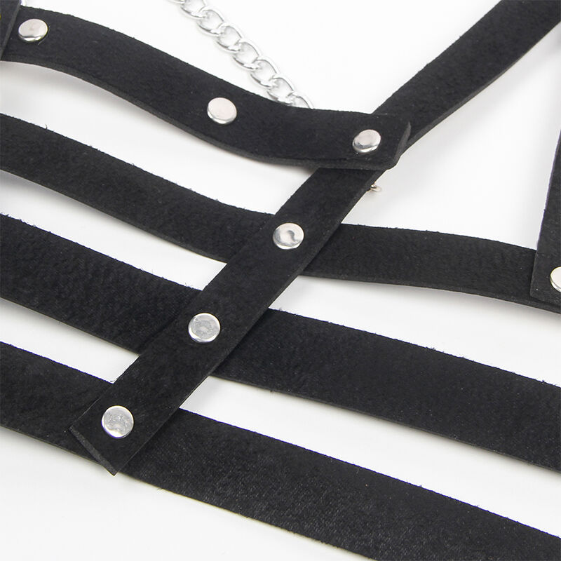 Harnais corset à chaînes détails taille unique — SUBBLIME FETISH