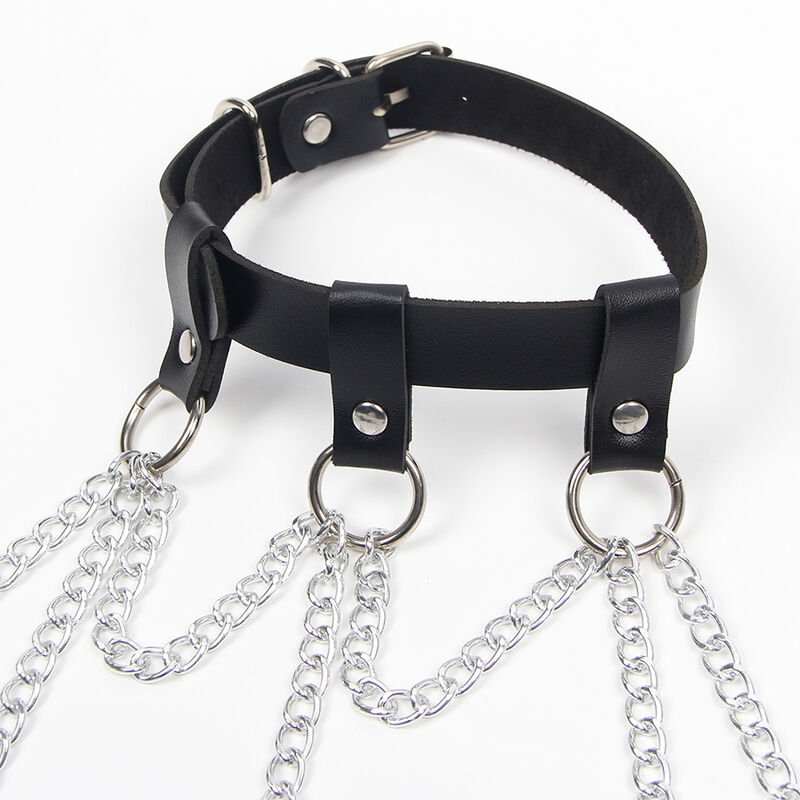 Harnais complet avec détails chaîne étoile — SUBBLIME FETISH