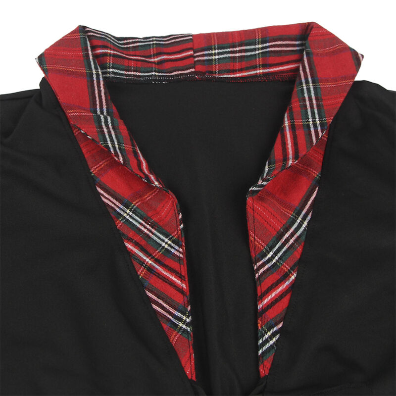Costume d'écolière sexy avec haut et jupe plissée — SUBBLIME COSTUMES