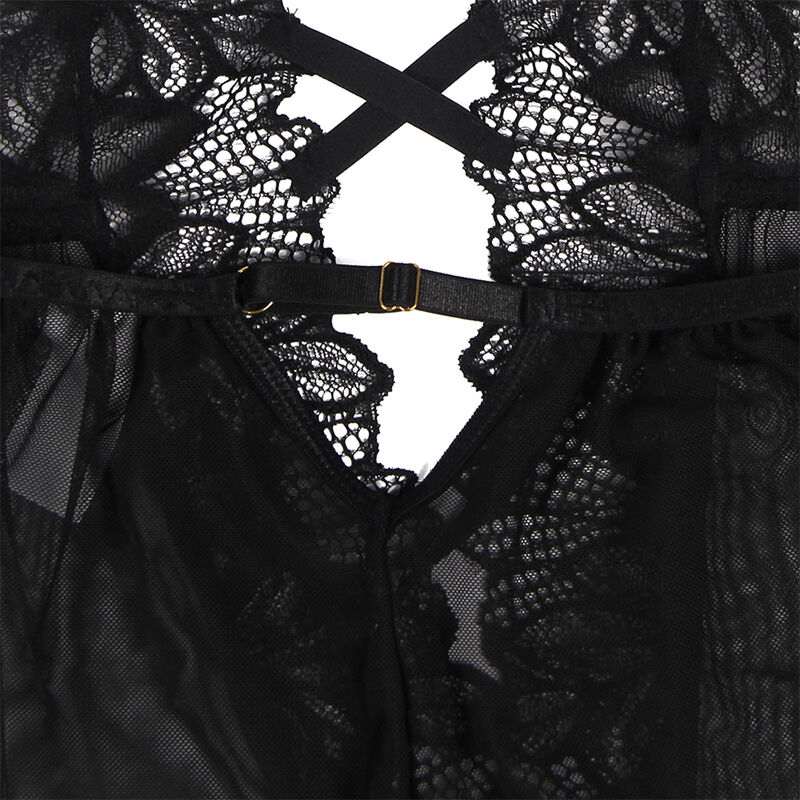 Body en dentelle à col haltère et dos nu — SUBBLIME BODIES