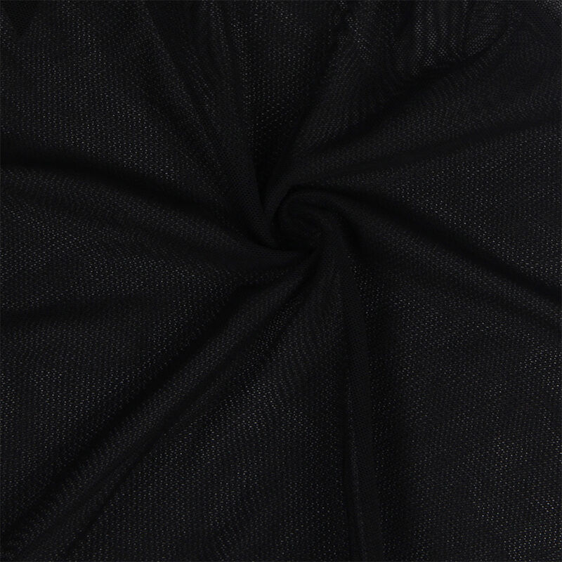 Babydoll em tule preto com renda e detalhe de flor — SUBBLIME BABYDOLLS