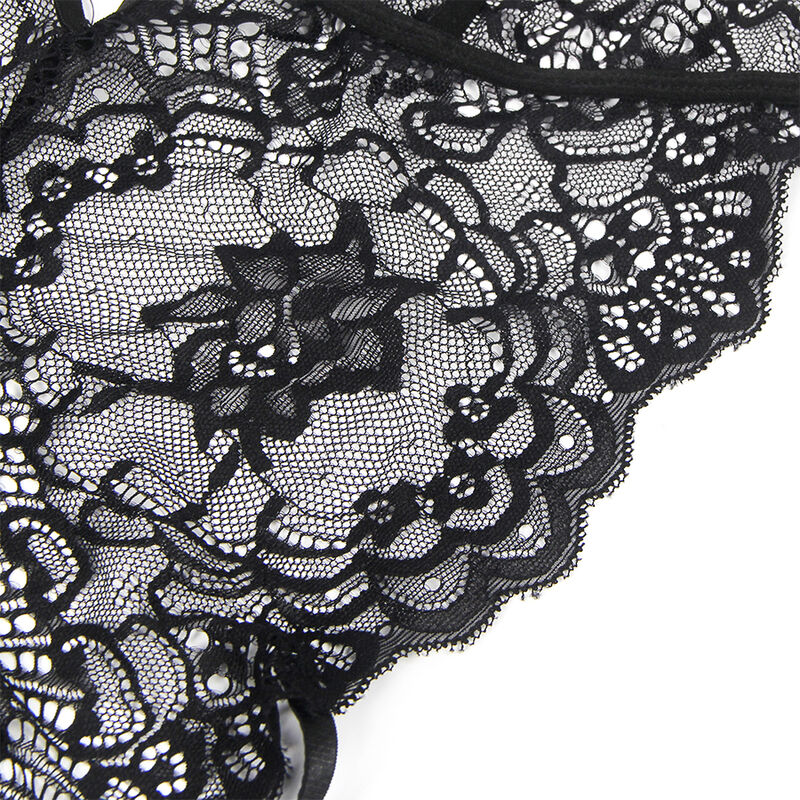 Body dentelle noir costume de police — SUBBLIME COSTUMES