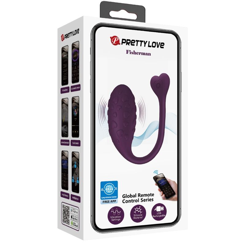Huevo vibrante conectado ultra-discreto — PRETTY LOVE SMART