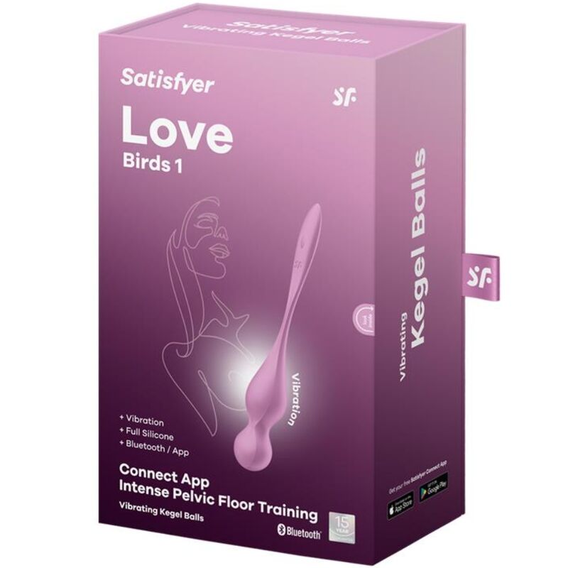 Balles de Kegel vibrantes Love Birds — SATISFYER BALLS