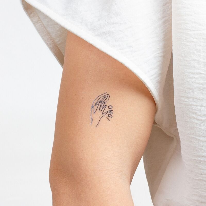Set di 10 tatuaggi temporanei audaci — SECRETPLAY