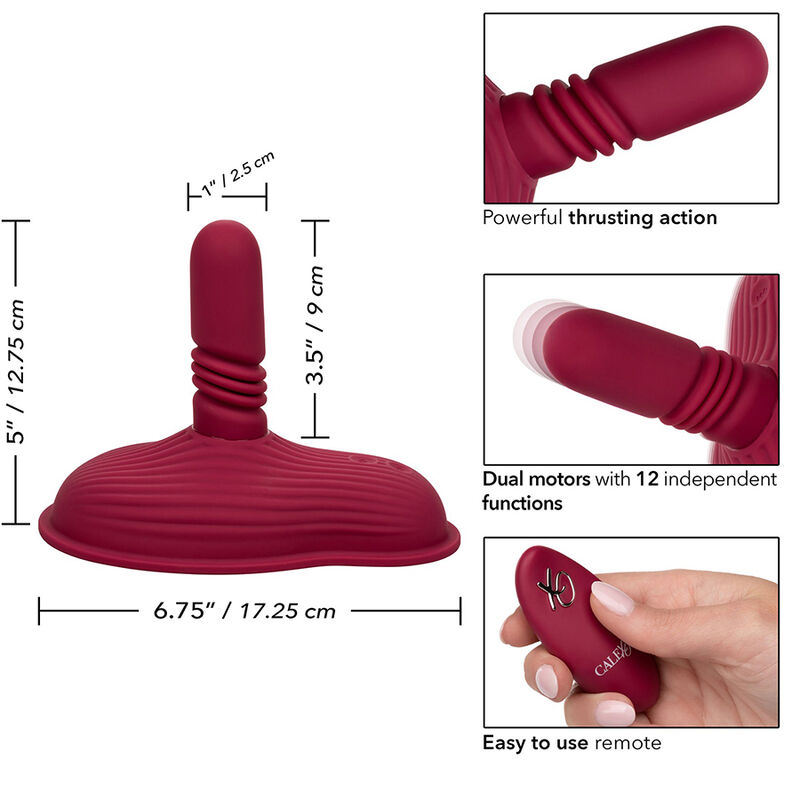 Masseur double moteur rider télécommandé — CALEXOTICS