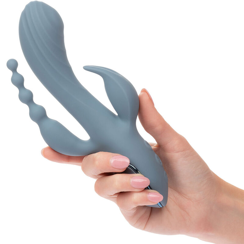 Masseur triple action vibrant et pulsant — CALEXOTICS