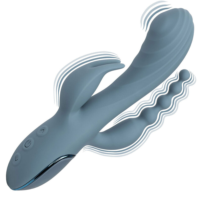 Masseur triple action vibrant et pulsant — CALEXOTICS