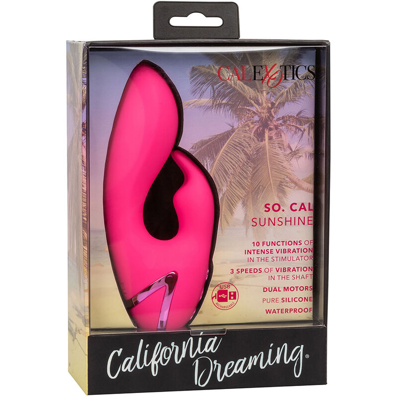 Vibrateur double lapin sunshine rechargeable — CALEXOTICS