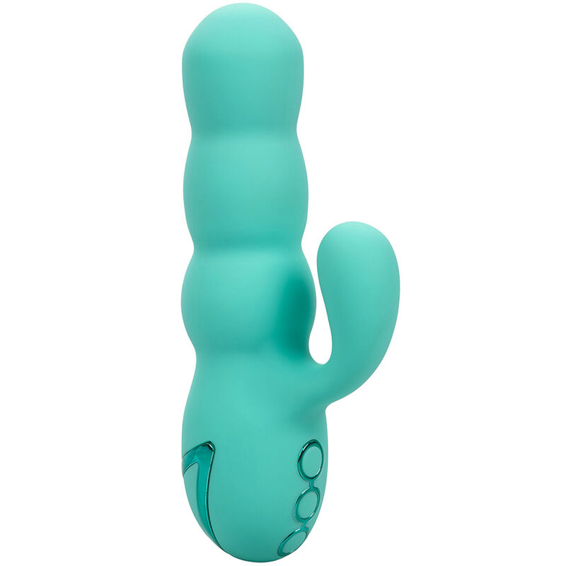 Vibrateur rabbit Del Mar Diva aqua green — CALEXOTICS