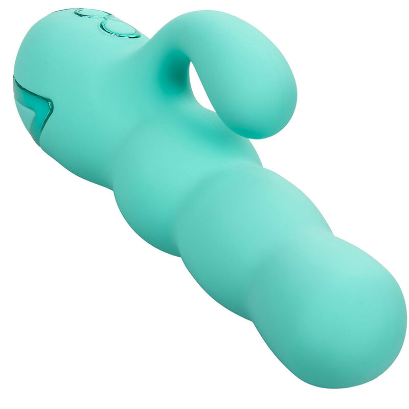 Vibrateur rabbit Del Mar Diva aqua green — CALEXOTICS