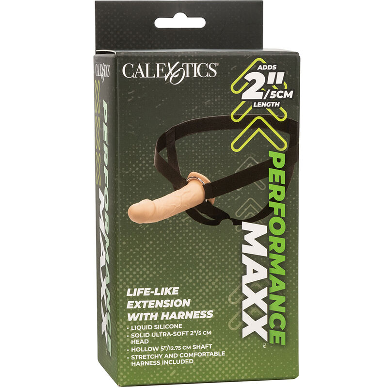 Extension réaliste Performance Maxx avec harnais teint clair — CALEXOTICS