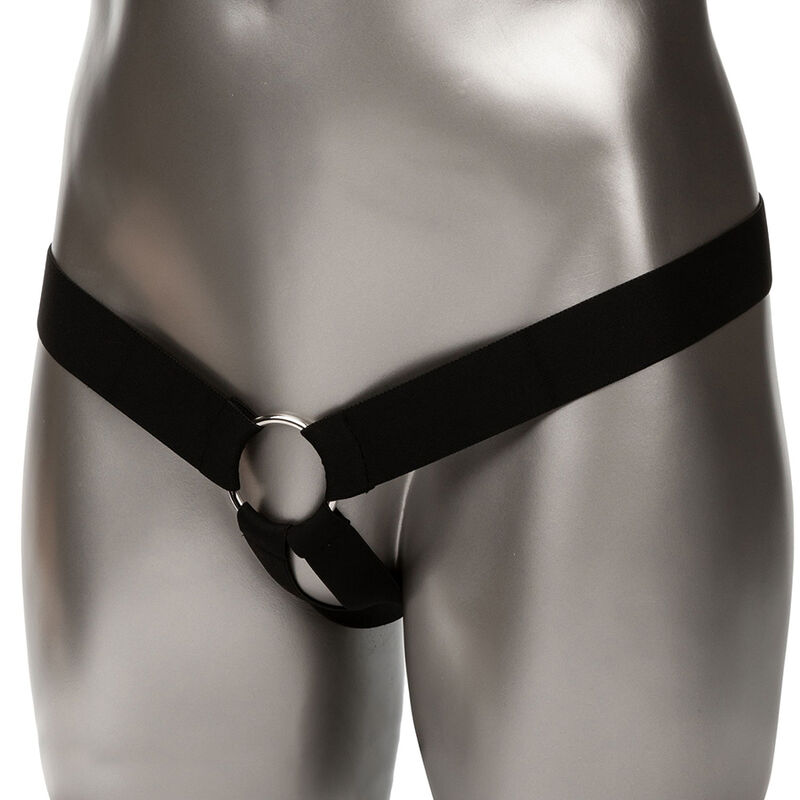 Extension réaliste Performance Maxx avec harnais peau marron — CALEXOTICS