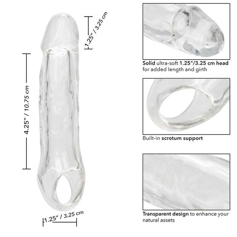 Transparent Penis Extension Performance Maxx 5.5" — CALEXOTICS