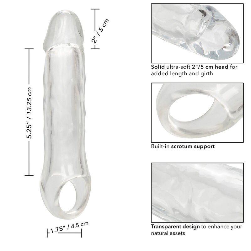 Extension Performance Maxx transparente 7,5 pouces — CALEXOTICS
