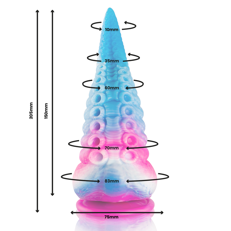 Tentacule Phorcys bleu grande taille — EPIC
