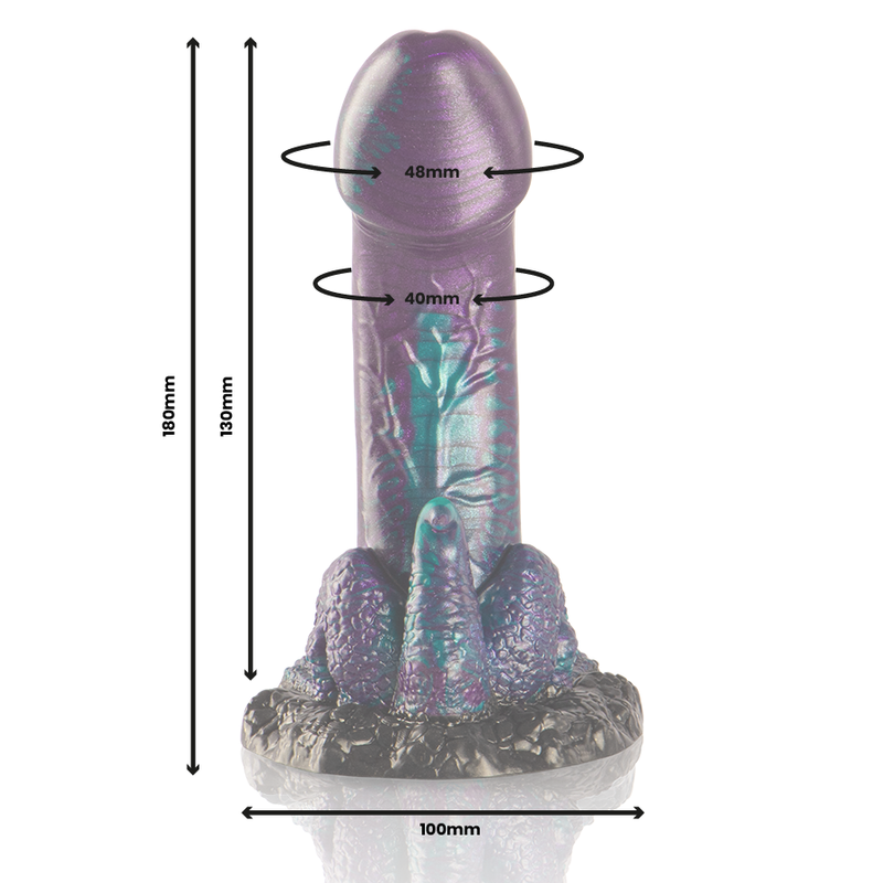 Gode double plaisir aux écailles de basilic — EPIC