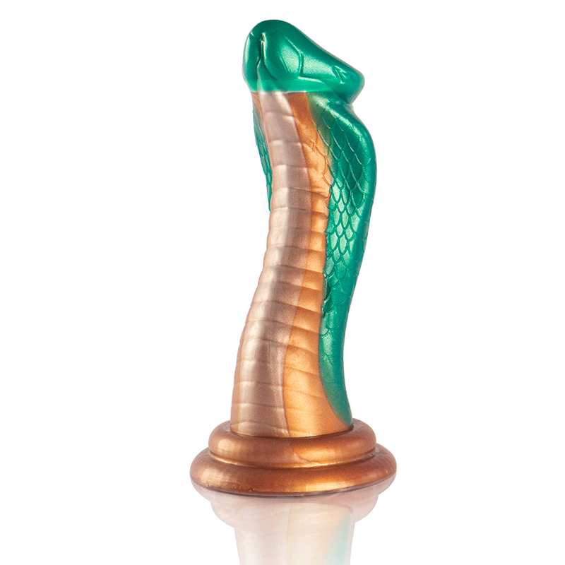 Godet mythologique Python en silicone vert — EPIC
