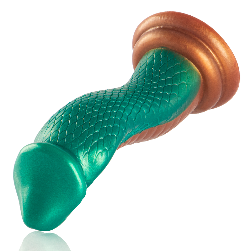 Godet mythologique Python en silicone vert — EPIC