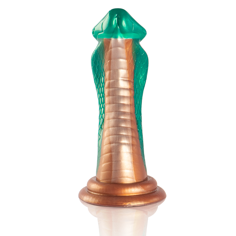 Godet mythologique Python en silicone vert — EPIC