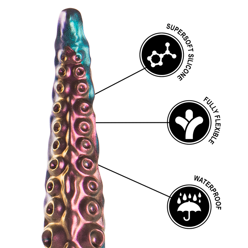 Godemichet tentacule souple Charybde petite taille — EPIC