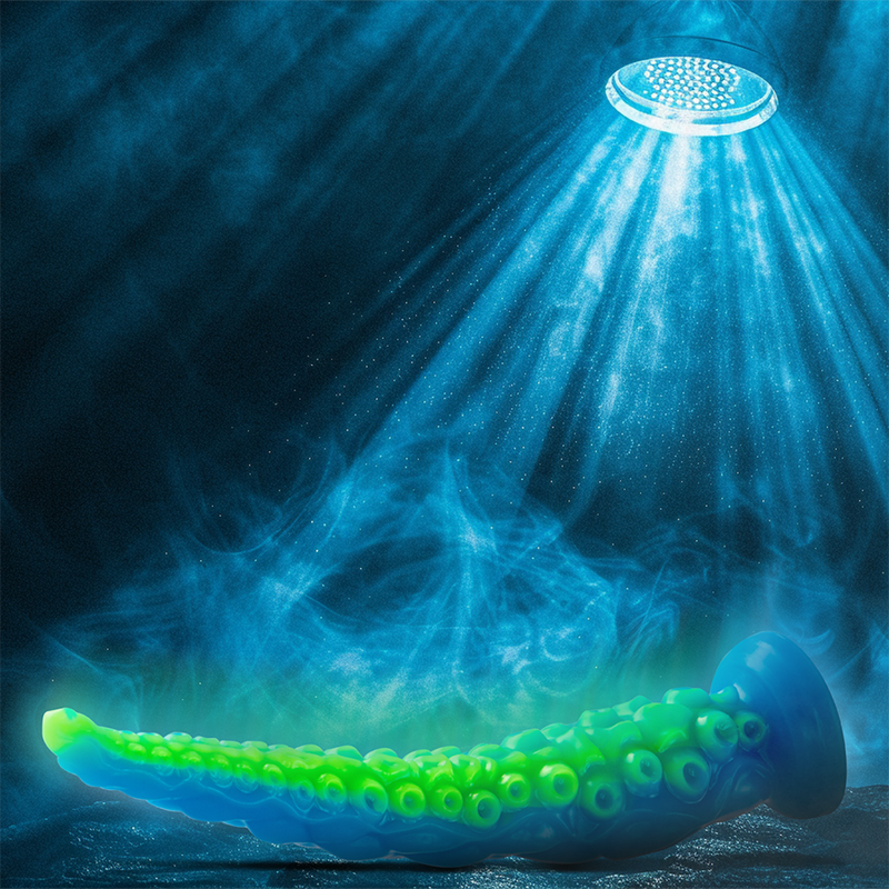 Godemichet tentacule fin fluorescent Scylla (petite taille) — EPIC
