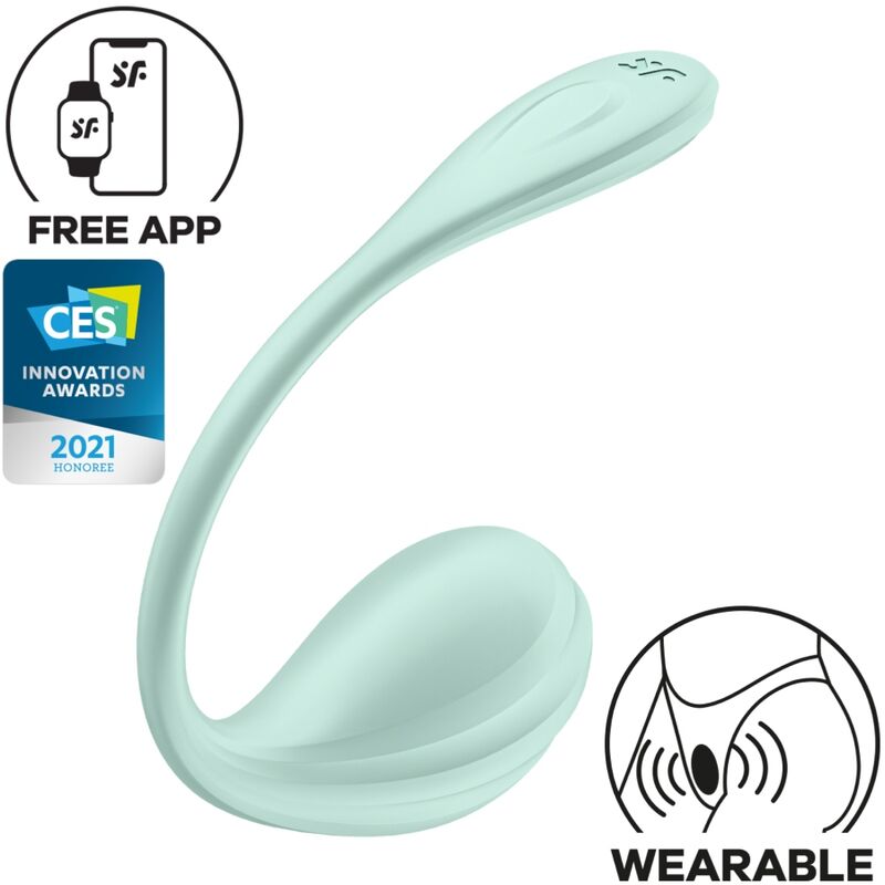 Stimulateur de point G connecté pétale lissé — SATISFYER PARTNER