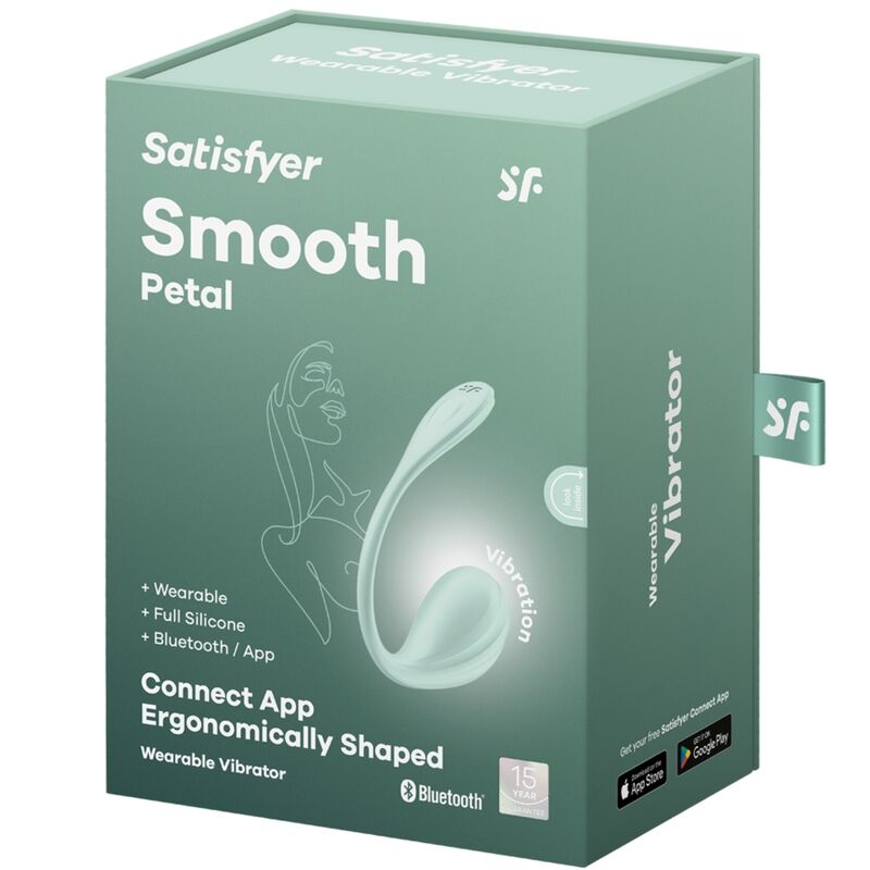 Stimulateur de point G connecté pétale lissé — SATISFYER PARTNER