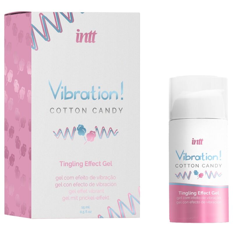 Gel Estimulante Vibrante de Algodão Doce — INTT UNISEX AROUSAL GEL