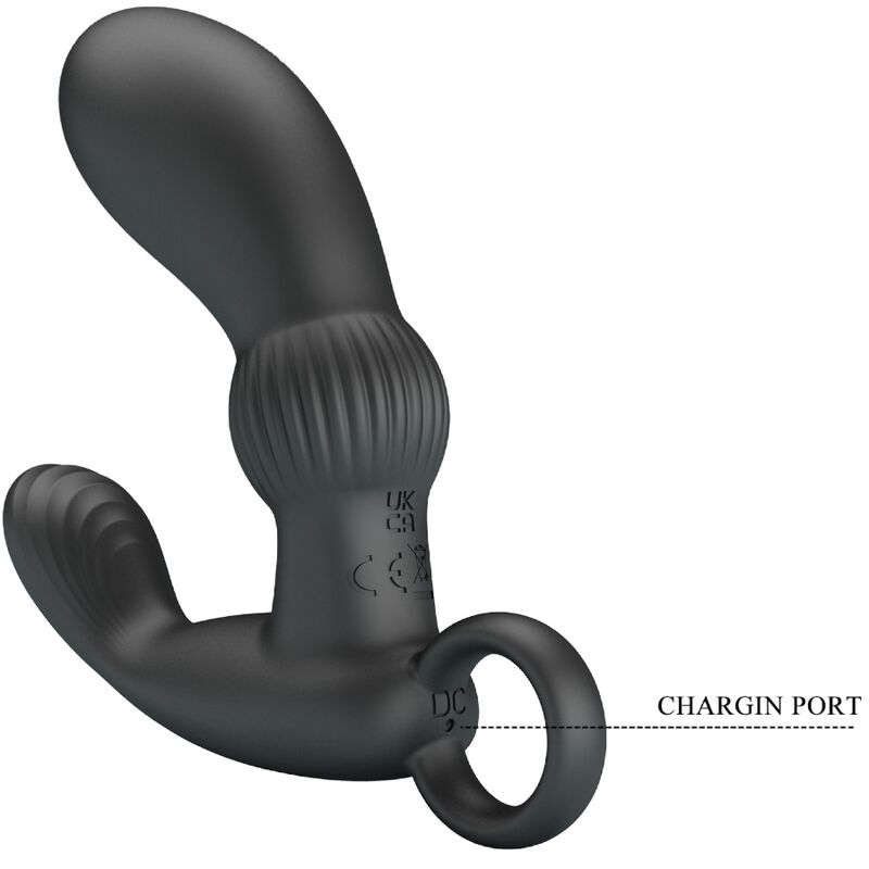 Masseur de prostate vibrant noir — PRETTY LOVE