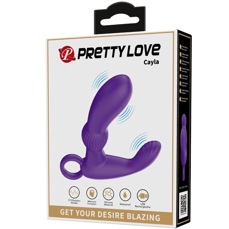 Masseur anal vibrant haut de gamme — PRETTY LOVE