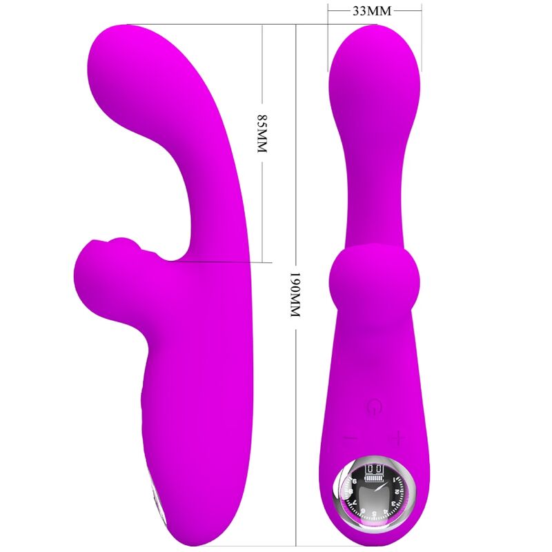 Stimulateur rabbit vibrant multifonction — PRETTY LOVE FLIRTATION