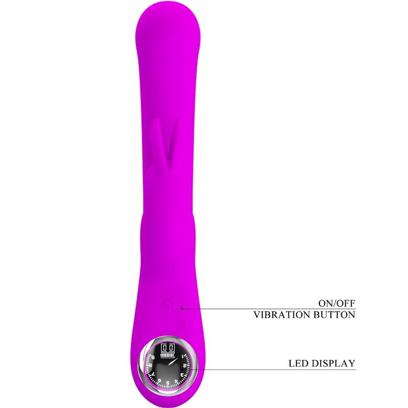 Stimulateur rabbit vibrant multifonction — PRETTY LOVE FLIRTATION