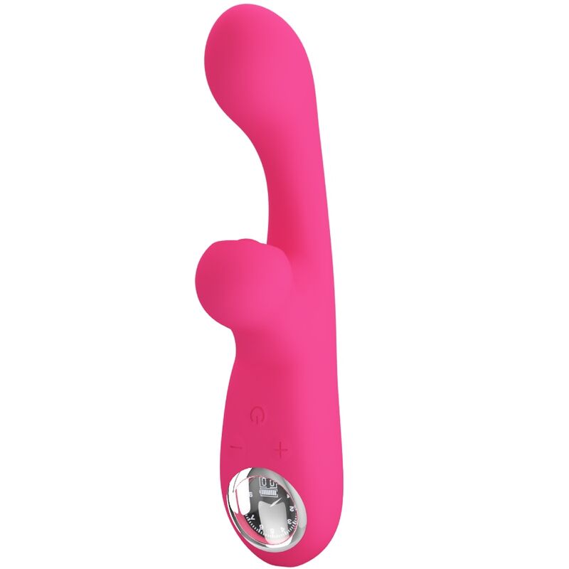 Vibrateur stimulateur double rose — PRETTY LOVE FLIRTATION