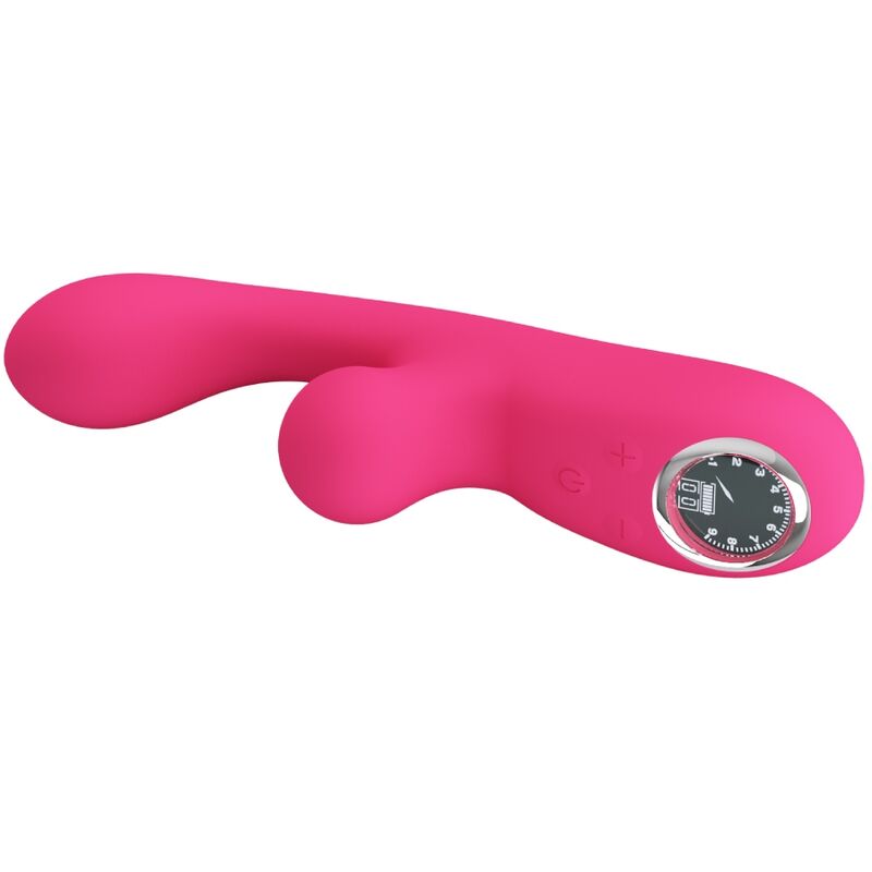 Vibrateur stimulateur double rose — PRETTY LOVE FLIRTATION