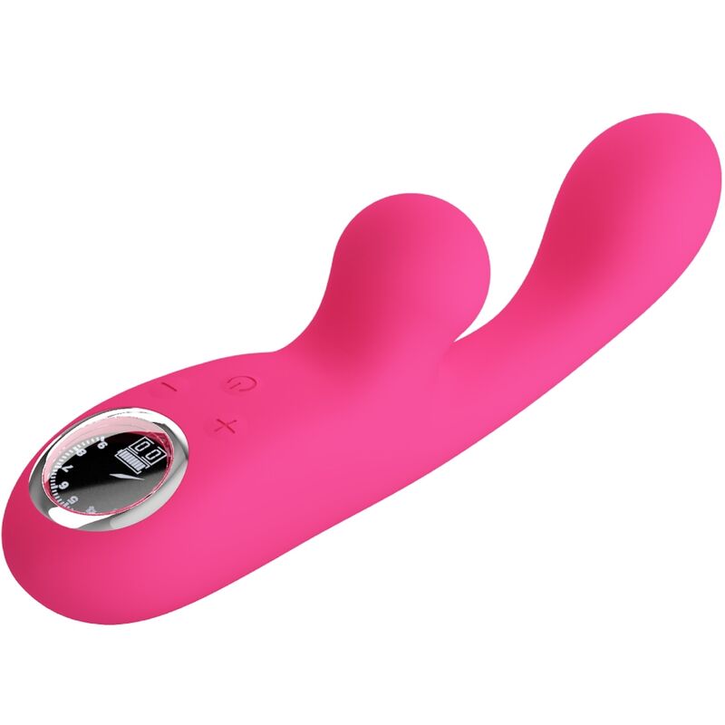 Vibrateur stimulateur double rose — PRETTY LOVE FLIRTATION