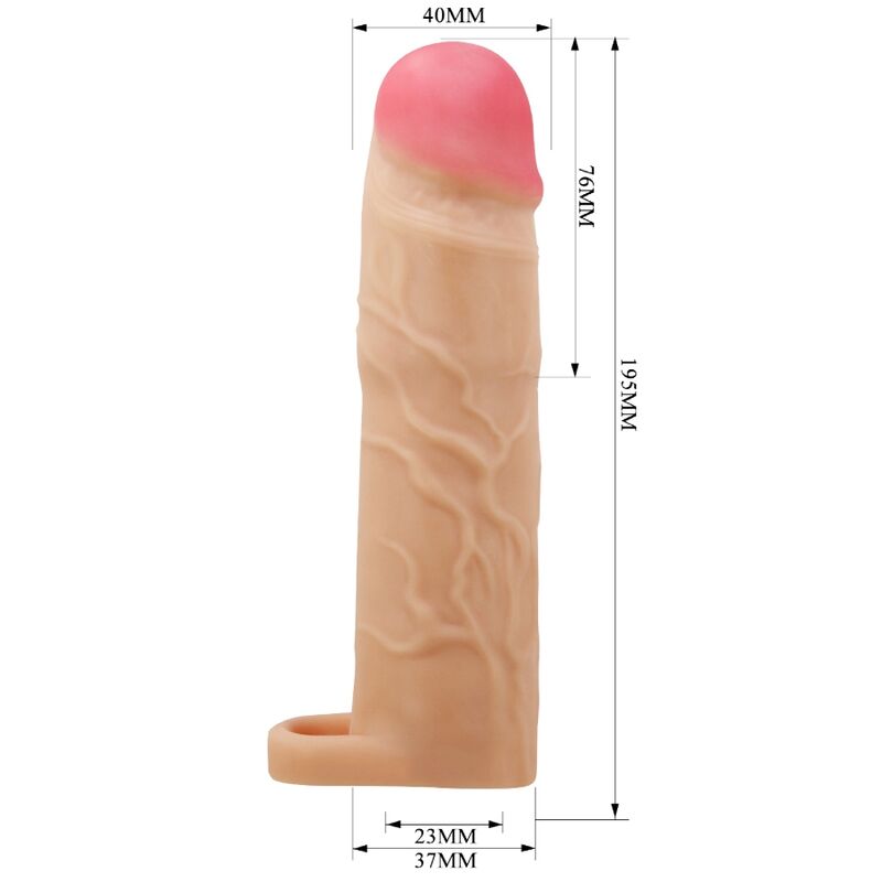 Extension pénienne naturelle avec sangle — PRETTY LOVE PARTY UP