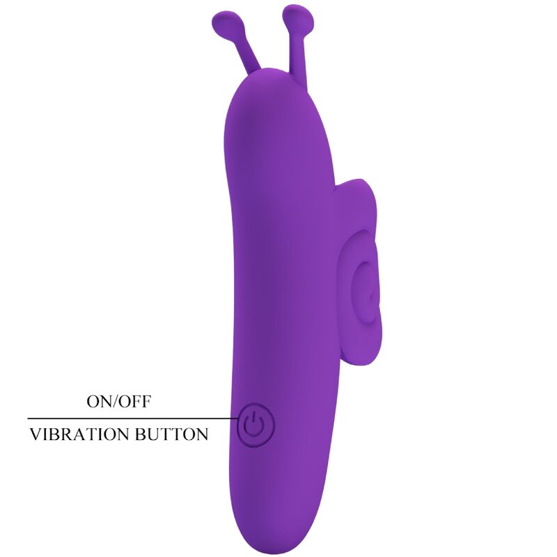 Stimulateur digital vibrant escargot — PRETTY LOVE