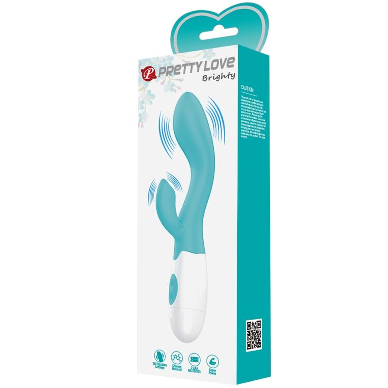 Vibrateur double stimulation point G et clitoris — PRETTY LOVE FLIRTATION