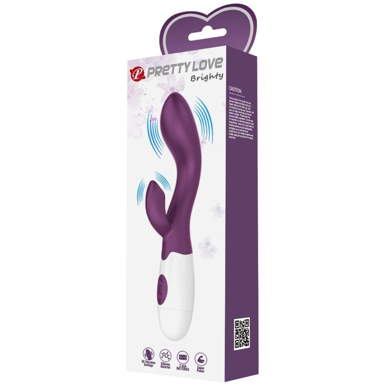Stimulateur double vibrant point G et clitoris — PRETTY LOVE FLIRTATION