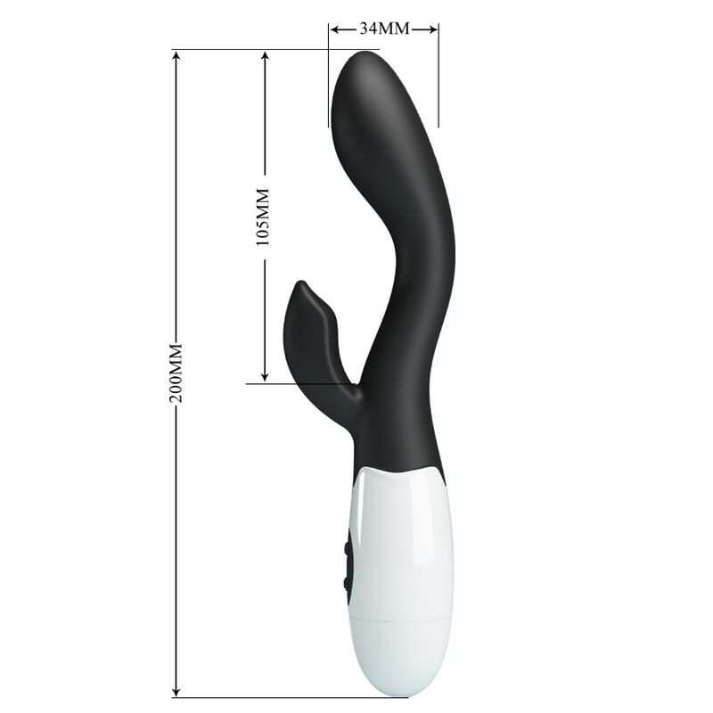 Vibrateur point G double stimulation pliable — PRETTY LOVE FLIRTATION