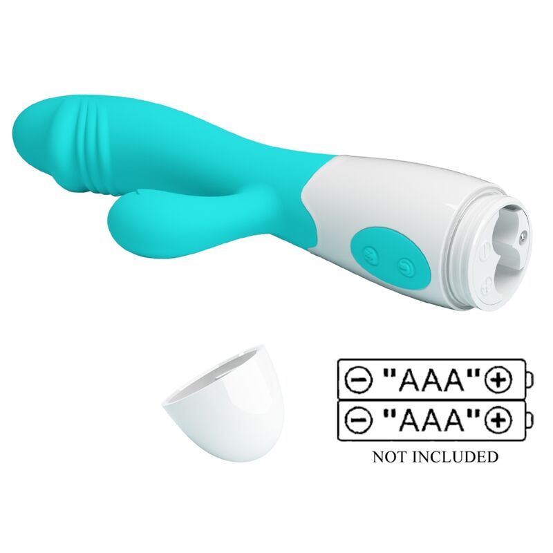Vibrateur double stimulation G-spot et clitoris flexible — PRETTY LOVE FLIRTATION