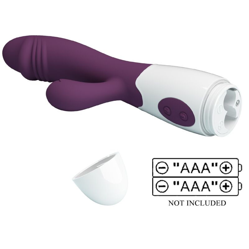 Double stimulateur vibrant snappy G-spot et clitoris — PRETTY LOVE FLIRTATION