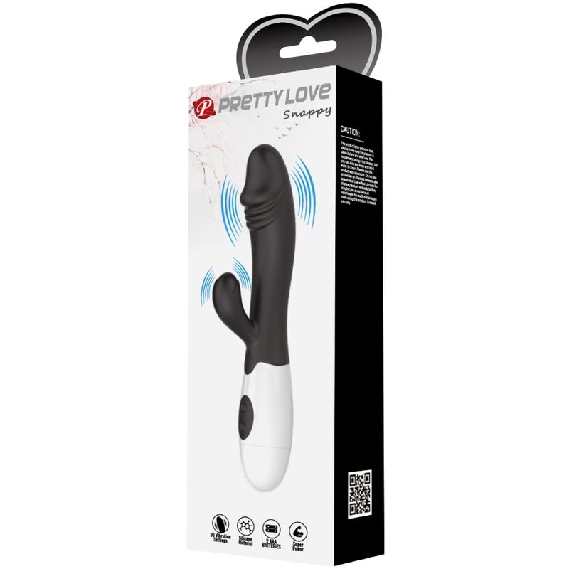 Double stimulateur G-spot et clitoridien Snappy — PRETTY LOVE FLIRTATION