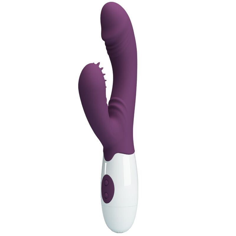 Stimulateur double rabbit vibrant et massage G — PRETTY LOVE FLIRTATION