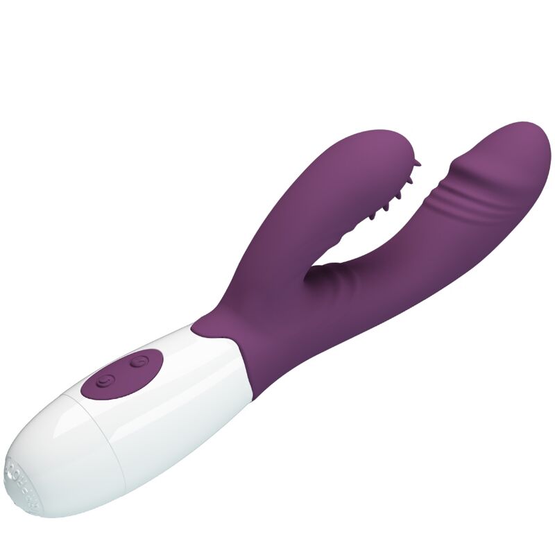 Stimulateur double rabbit vibrant et massage G — PRETTY LOVE FLIRTATION