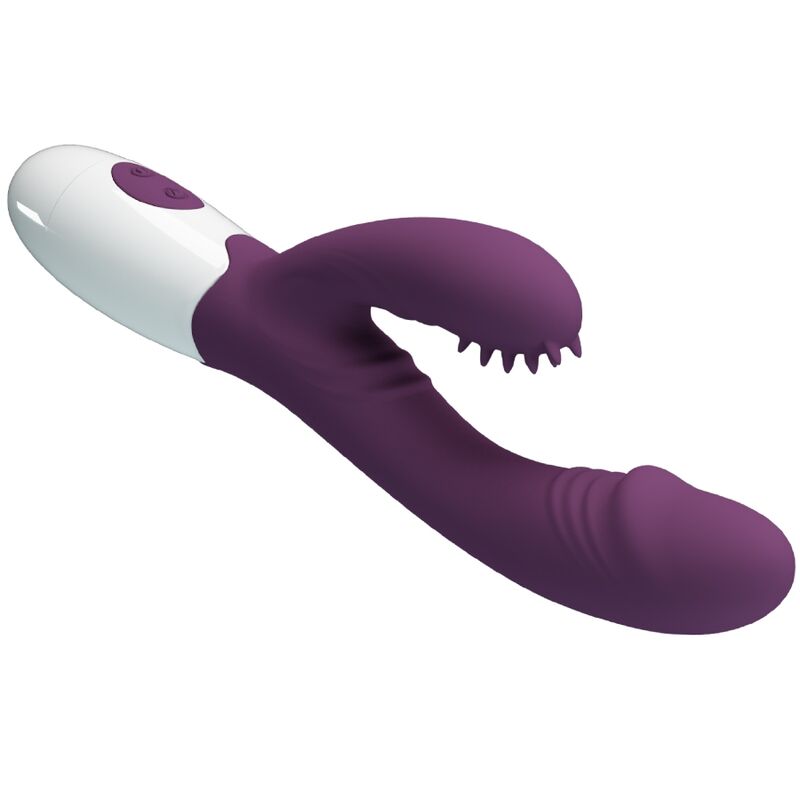 Stimulateur double rabbit vibrant et massage G — PRETTY LOVE FLIRTATION