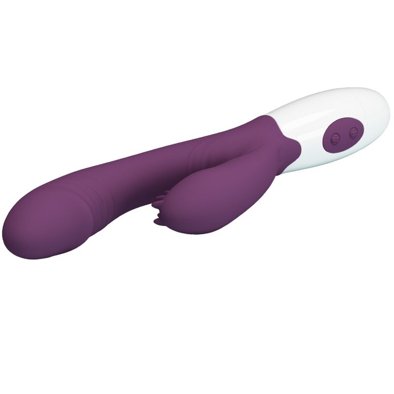Stimulateur double rabbit vibrant et massage G — PRETTY LOVE FLIRTATION