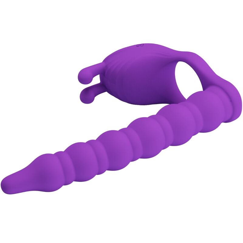 Annexau pénis avec plug vibrateur Blackney — PRETTY LOVE